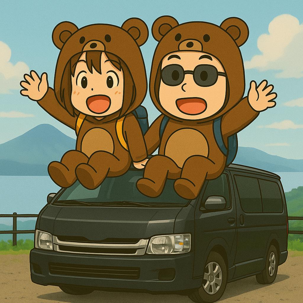 夫婦でハイエース旅